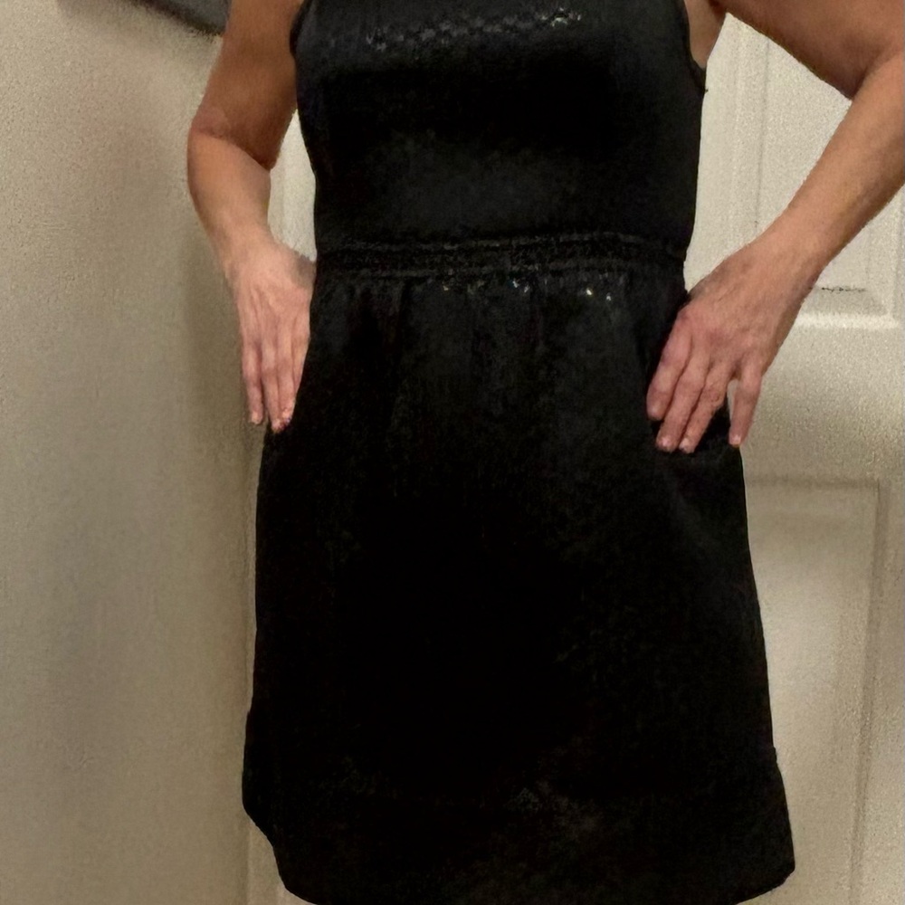 Lilly Pulitzer-12-sleeveless black dress- - Picture 6 of 9